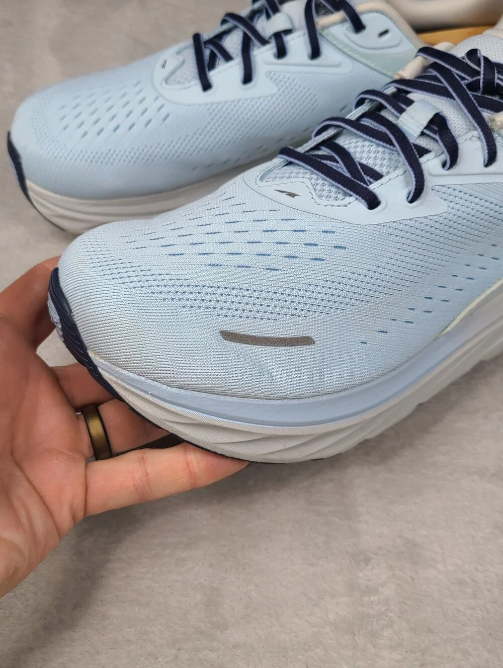 Altra VIA Olympus 2 Womens Size US 10.5 Light Blue EGO MAX Midsole Running Shoes
